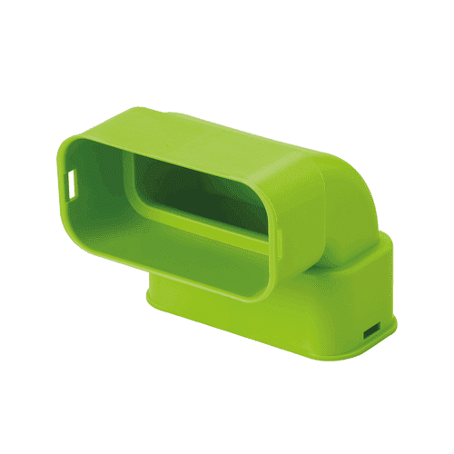 Ubbink Air Excellent bocht 90°, verticaal