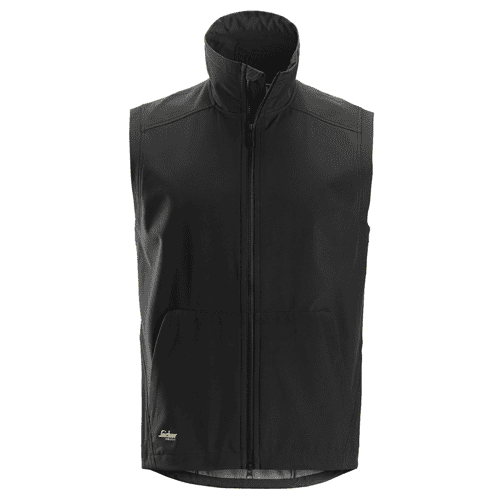 Snickers AllroundWork windproof softshell bodywarmer 4505, black
