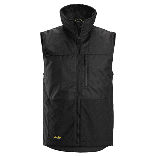 Snickers AllroundWork winter bodywarmer 4548, black