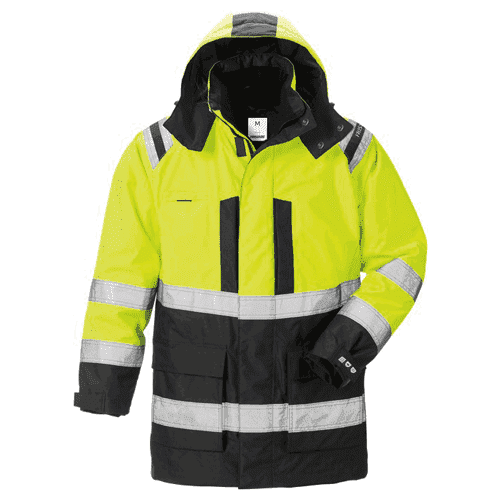 Fristads High Vis Airtech® 3-in-1 parka 4036 GTT, geel/zwart