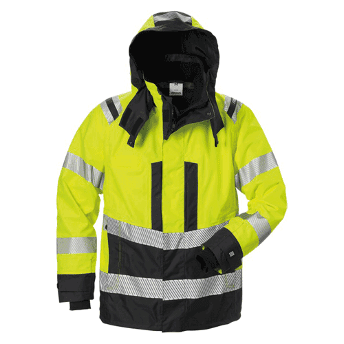 Fristads High Vis Airtech® shelljack 4515 GTT, geel/zwart