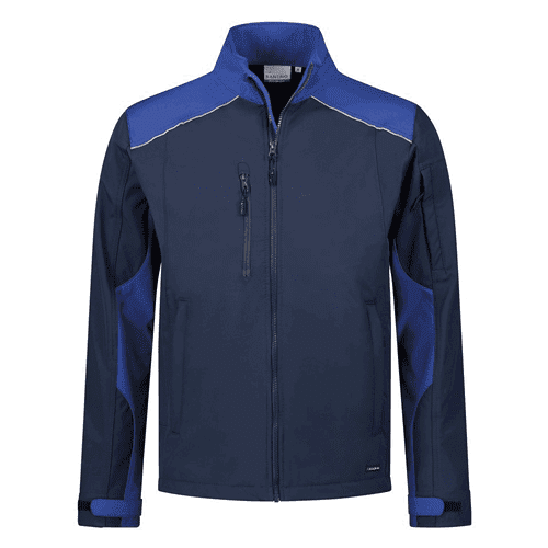 Santino softshell jack Tour, real navy/royal blue