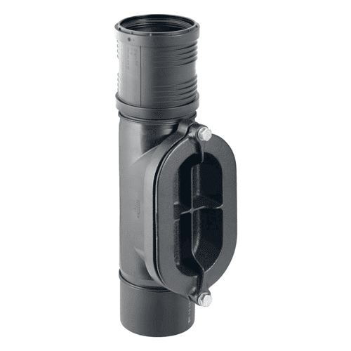 Geberit Silent-PP ontstoppingsstuk 90gr, ovaal