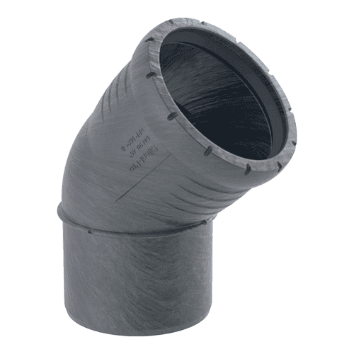 Geberit Silent-Pro bocht 45gr