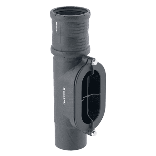 Geberit Silent-Pro ontstoppingsstuk 90gr, ovaal
