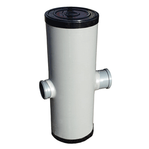 PVC zandvangput