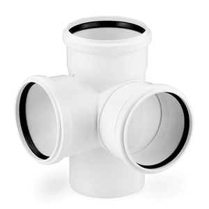 RAUPIANO Plus T-stuk (m/m/m/s) 87gr. haaks