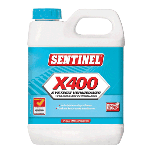 Sentinel X400 system restorer CV waterbehandeling
