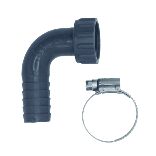 Fernox haakse koppeling met afdichting