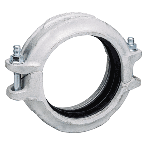 Victaulic starre koppelingen Style 005 met Flush Seal, verzinkt