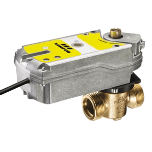 KHS-VAV-plus volledige doorstroomafsluiter met veerretour en servomotor 230V  type 686