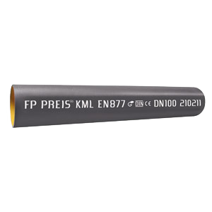 KML mofloos gietijzeren afvoersysteem