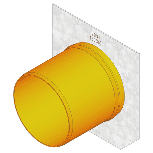 Hauraton Faserfix® S150 eindplaat gesloten + uitloop