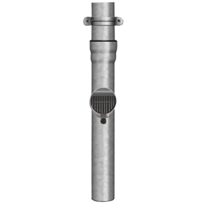 ACO GMX regenwaterondereind met bladvanger