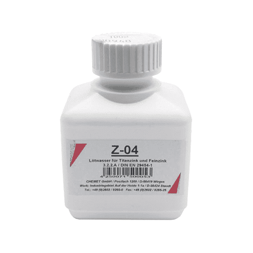 Z-04 soldeerwater voor zink