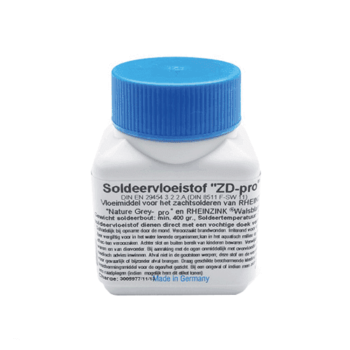 ZD-pro soldeerwater voor Rheinzink BG en GG