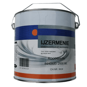 Ijzermenie, rood