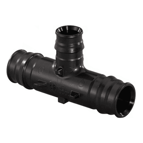 Uponor Q&E T-stuk verlopend PPSU