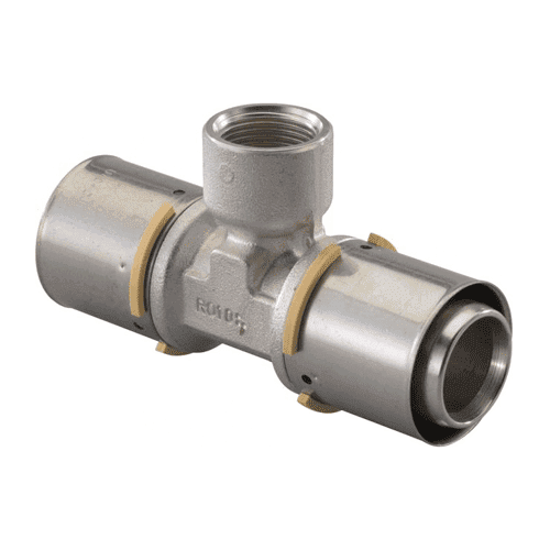 Uponor S-Press T-stuk binnendraad
