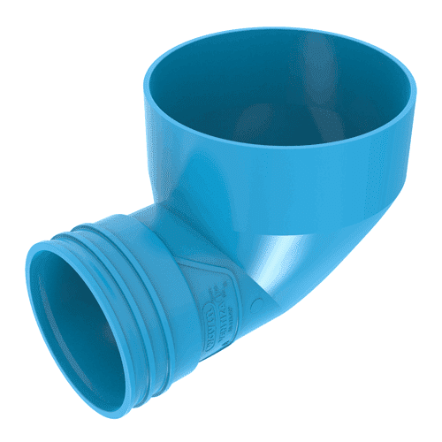 Wavin Ventiza verloopbocht, rond