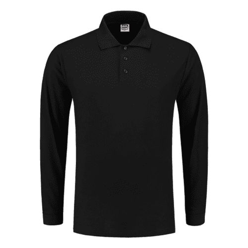 Tricorp poloshirt lange mouw, black (201009)