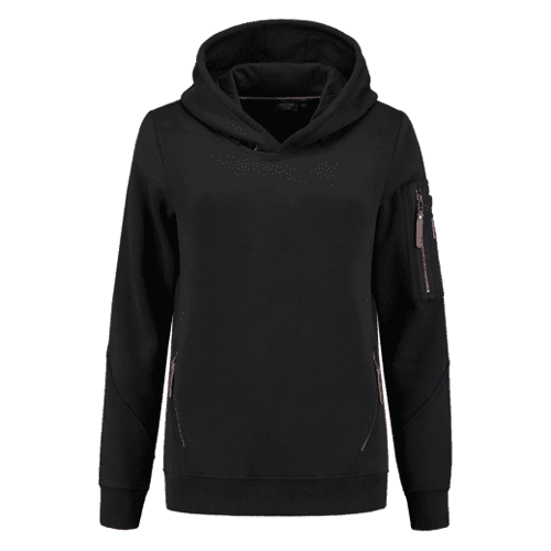 Tricorp sweater Premium met capuchon dames black (304006)