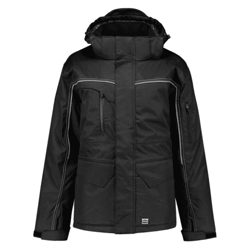 922491 Midi parka canvas black M